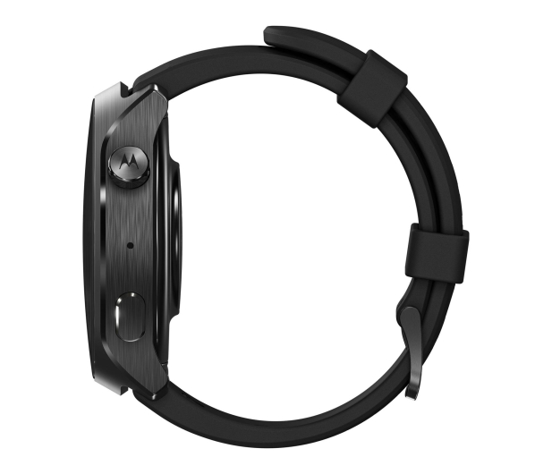 Motorola moto watch ultra Black Silicone + Black Leather - 1615944 - zdjęcie 10